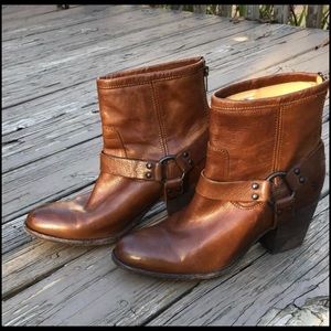 Frye harness ankle boots size 9.5